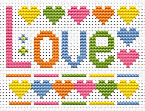 Love Cross Stitch - Sew Simple