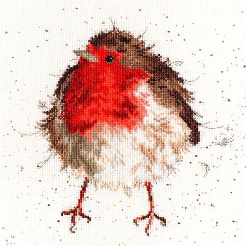 Jolly Robin cross stitch - Bothy Threads