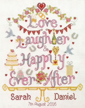 Wedding Happily Ever After - Nia Cross Stitch