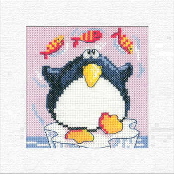 Penguin Christmas Card Kit