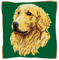 Golden Retriever chunky cross stitch Kit