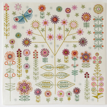 Garden Embroidery Kit - Nancy Nicholson