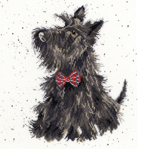 Scottie Dog Cross stitch - Hannah Dale