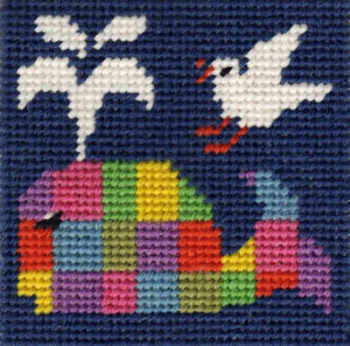 Mini Whale Tapestry