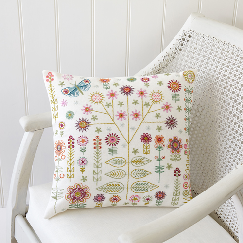 Garden Embroidery Kit - Nancy Nicholson