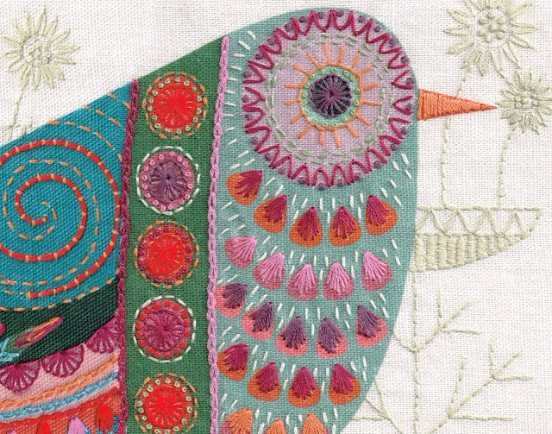 Cuckoo Embroidery Kit - Nancy Nicholson