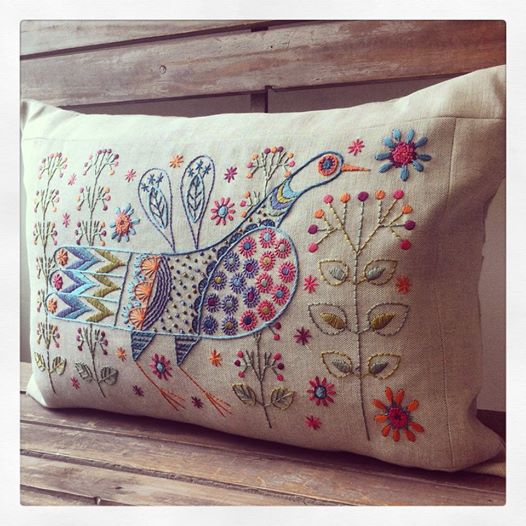 Longtail Bird Embroidery Kit - Nancy Nicholson