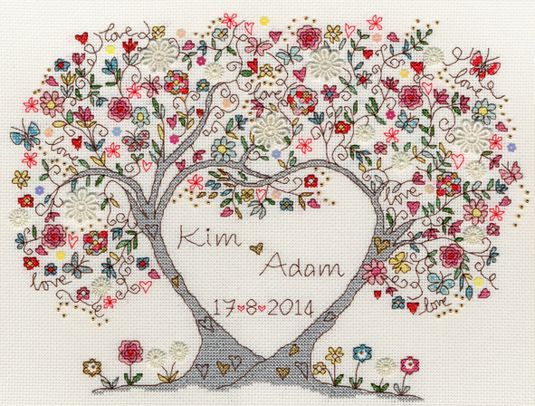 Love Blossoms Sampler - Bothy Threads Cross Stitch 