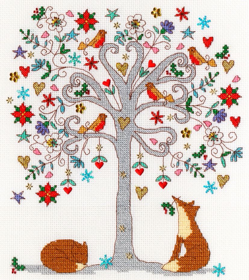 Love Winter Cross Stitch - Bothy Threads 