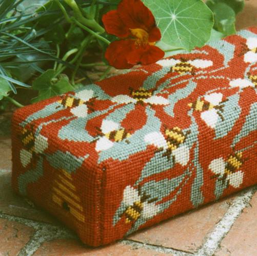 Red Bees Tapestry Doorstop Kit 