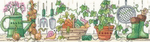 Potting Shed - Heritage Crafts Cross Stitch Kit (Karen Carter)