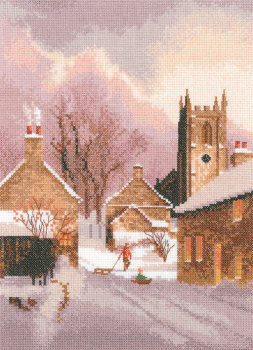 Snowy Village - John Clayton Cross Stitch