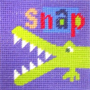 Crocodile - Starter Tapestry Kit 