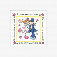 Fairy Wedding Card Kit - Heritage Crafts