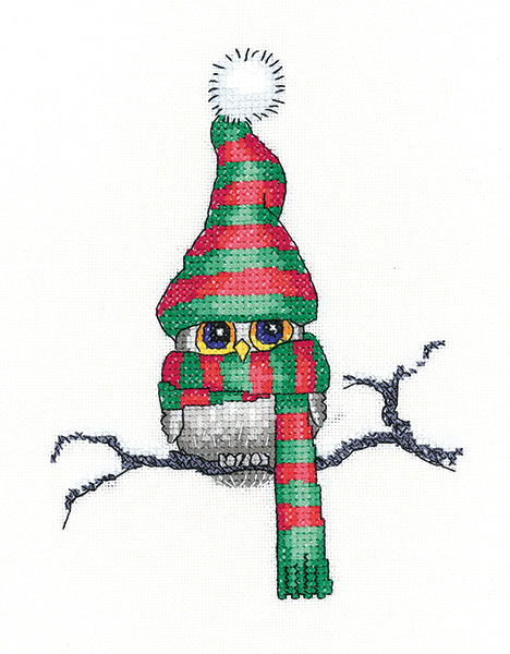 Ollie Owl Cross Stitch - Heritage Crafts