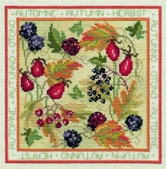 Autumn - Seasons Cross Stitch