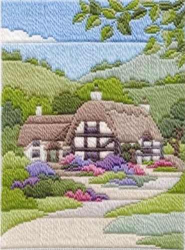 Summer Cottage - Wool Long Stitch