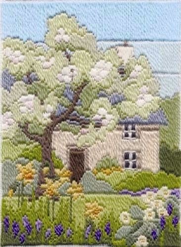 Spring Garden - Wool Long Stitch
