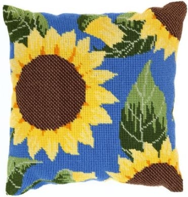 Sunflower Herb Pillow Tapestry