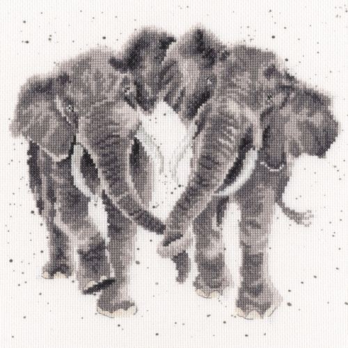 Age is Irrelephant - Hannah Dale cross stitch kit (Bothy Threads)