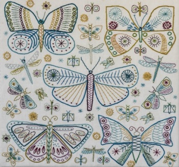 Butterflies Embroidery Kit - Nancy Nicholson