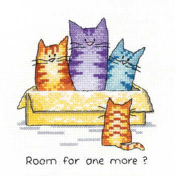 One More - Simply Heritage Cat Cross Stitch