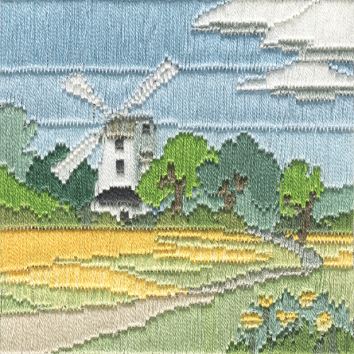 Windmill - Silken Long Stitch