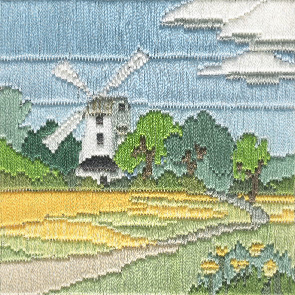 Windmill - Silken Long Stitch