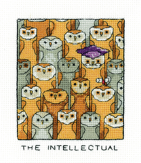 The Intellectual - Simply Heritage Sheep Cross Stitch