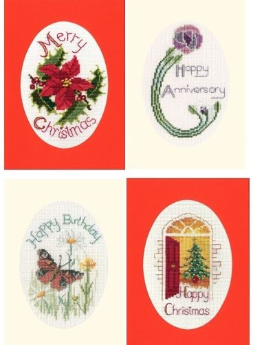 Greeting Cards - Christmas/Birthdays/Wedding