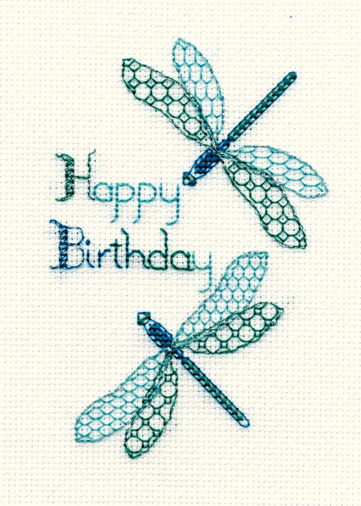 Dragonfly - Birthday Card Kit