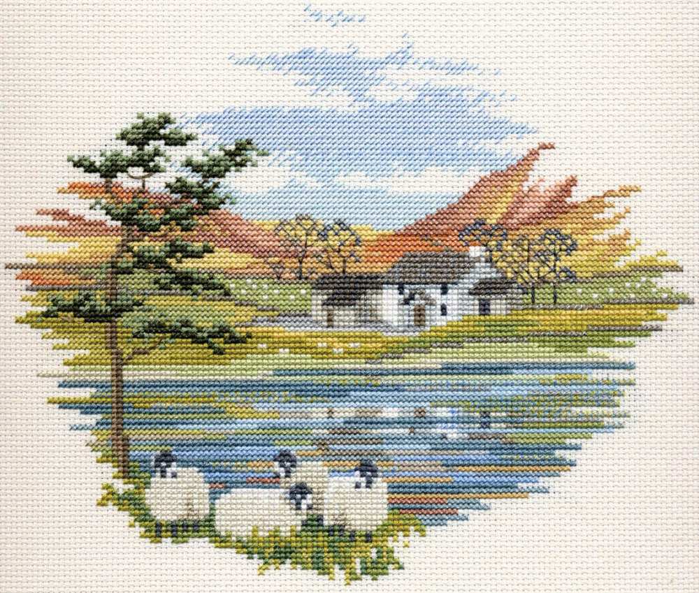 Lakeside Farm Cross Stitch