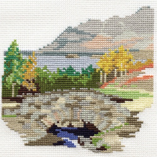 Ashness Bridge - Lake District Cross Stitch