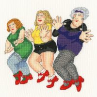Dancing Class - Beryl Cook Cross Stitch