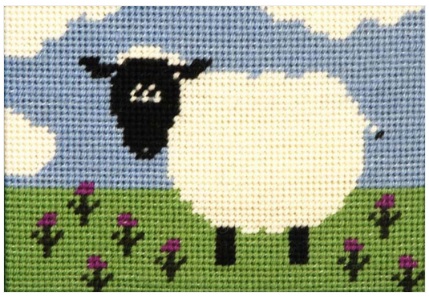 Shirley Sheep Beginners Tapestry
