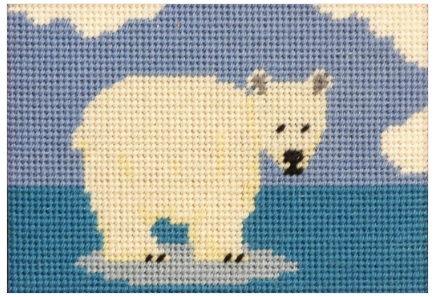 Paula Polar Bear Beginners Tapestry