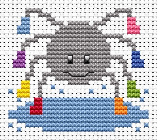 Spider Cross Stitch - Sew Simple