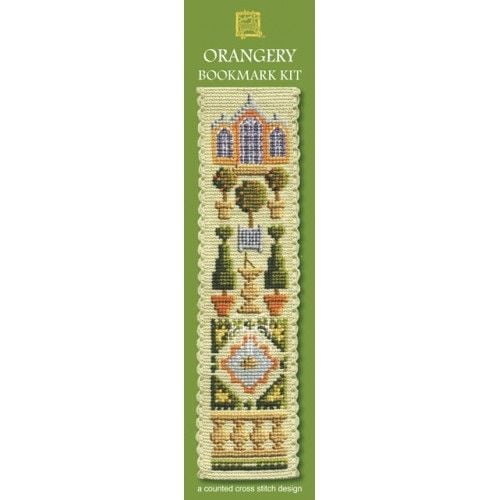 Orangery Cross Stitch Bookmark