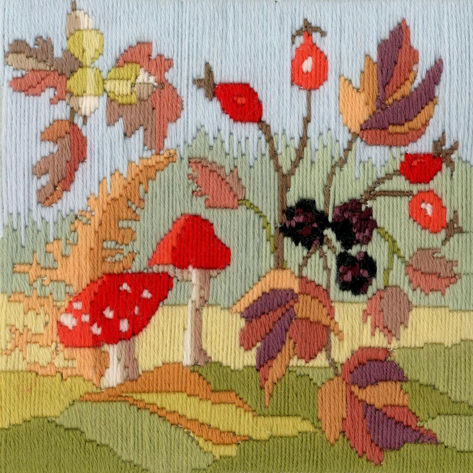 Autumn - Wool Long Stitch