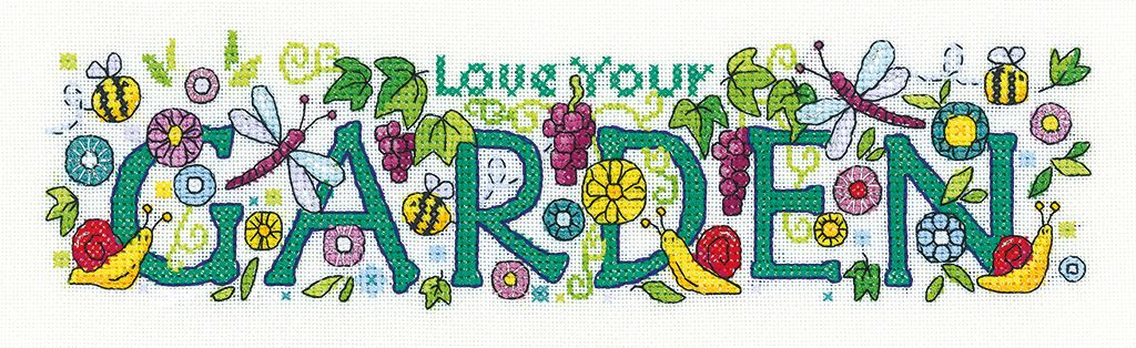 Love Your Garden - Heritage Crafts (Aida)
