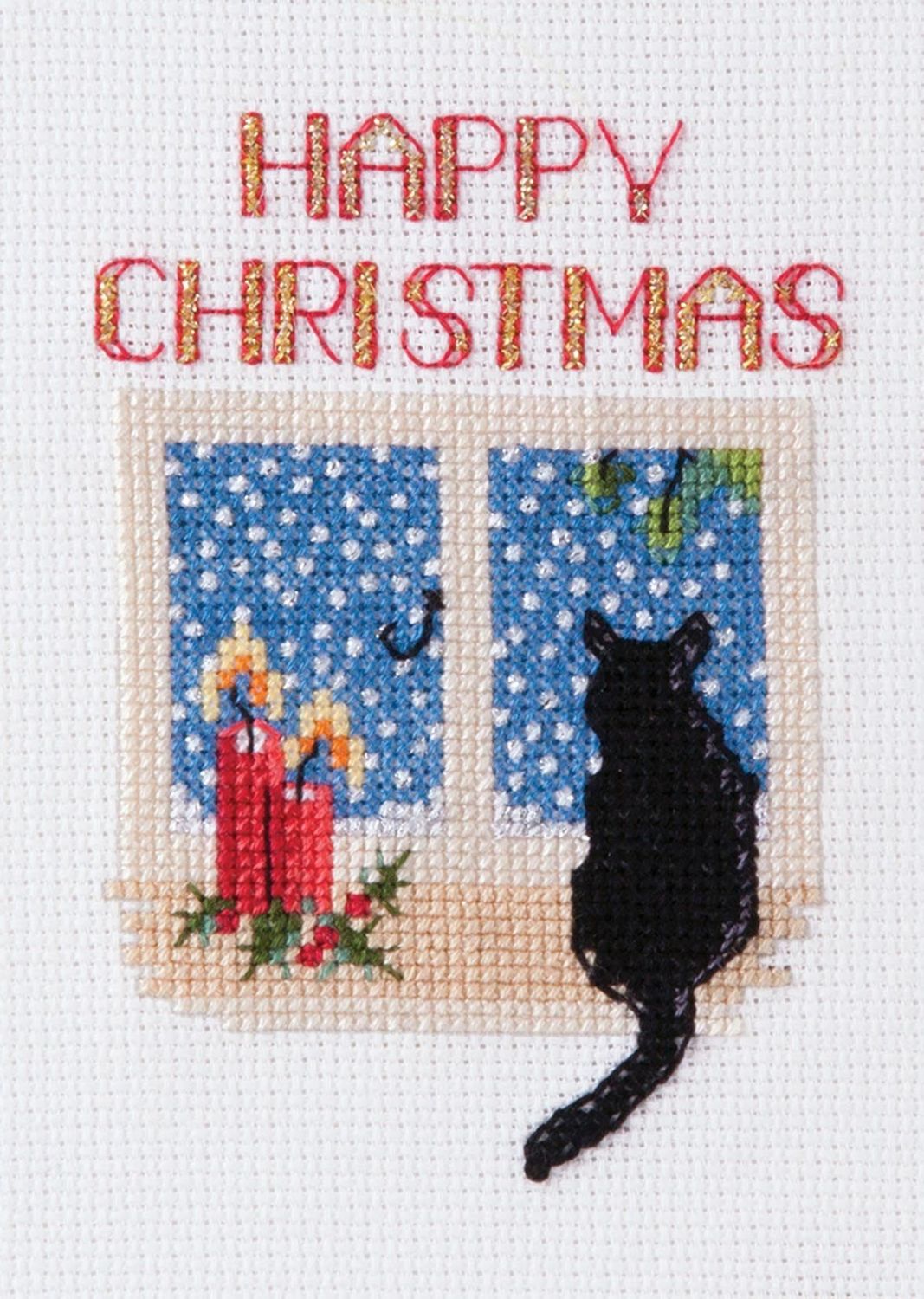 Christmas Cat - Christmas Card