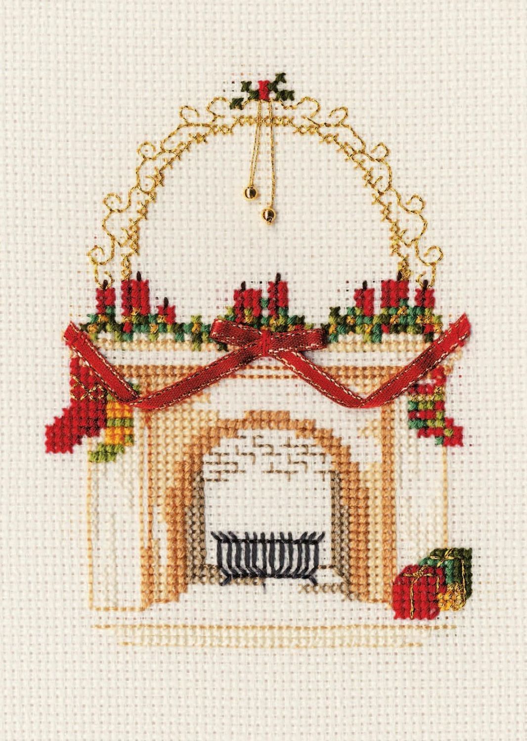 Fireplace - Christmas Card