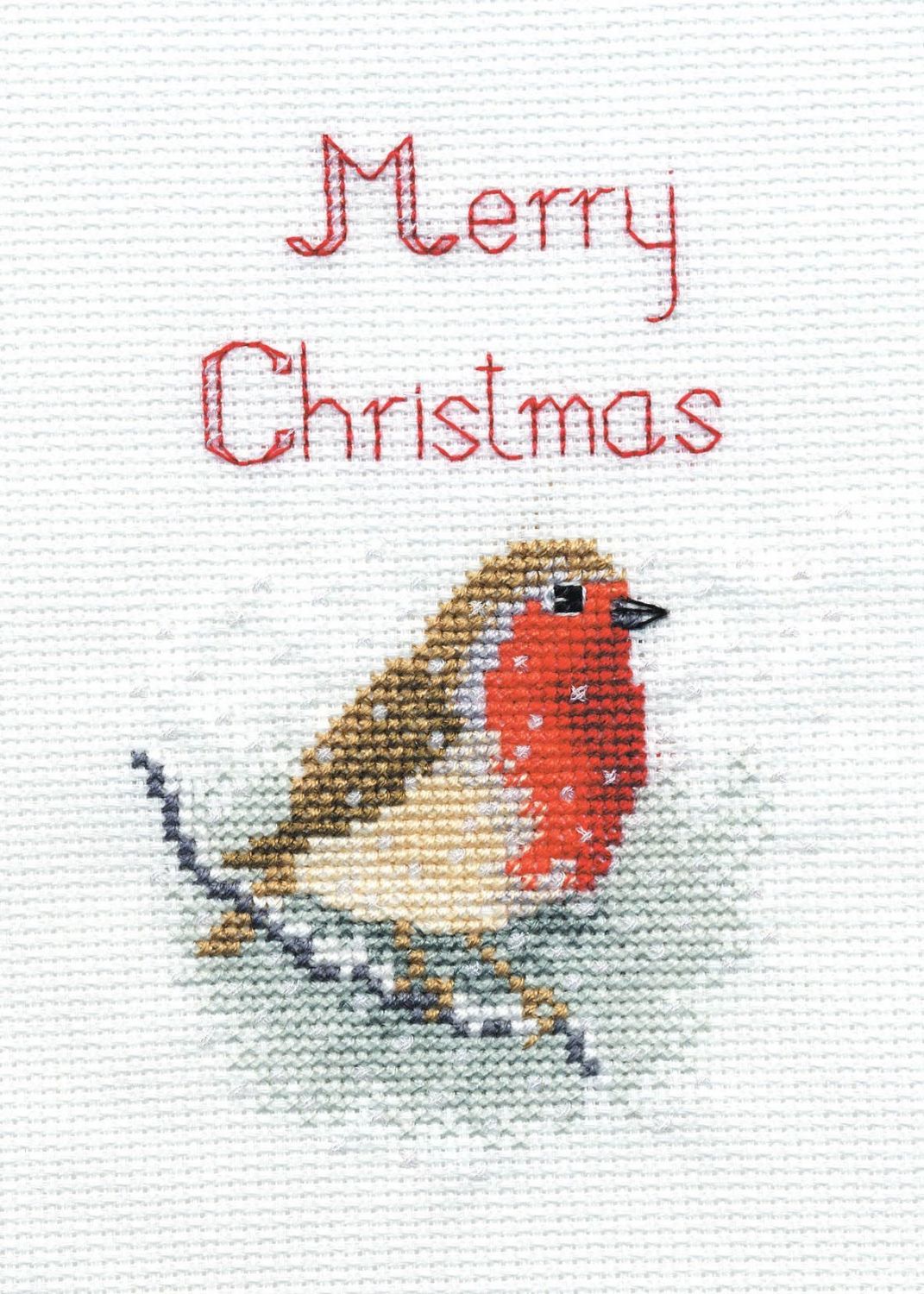 Snow Robin - Christmas Card