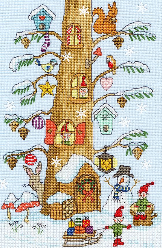 Santa's Little Helpers - Bothy Threads Cross Stitch