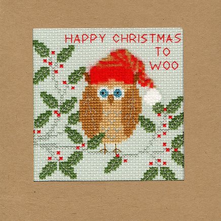 Xmas Owl Christmas Card