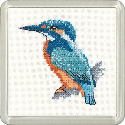 Kingfisher Coaster Kit - Heritage Crafts