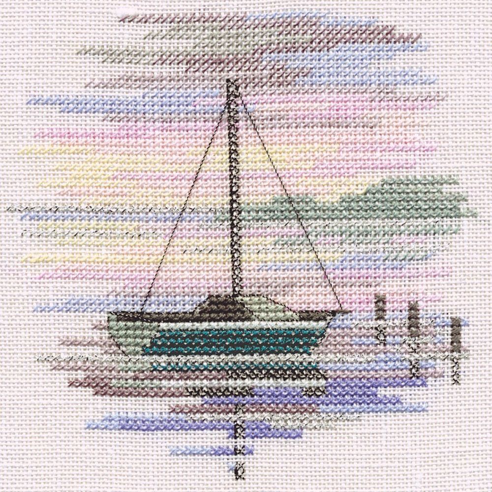 Sailing Boat Small Cross Stitch