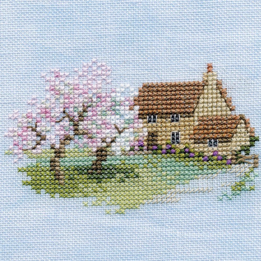 Orchard Cottage Small Cross Stitch