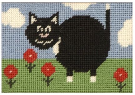 Percy Cat Beginners Tapestry