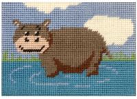 Henrietta Hippo Beginners Tapestry
